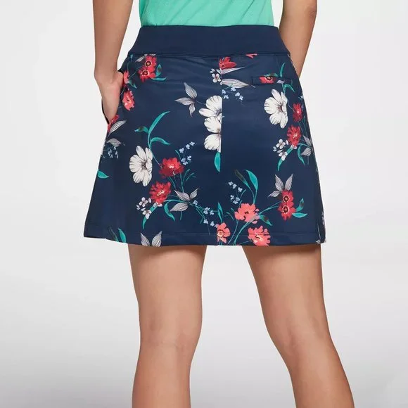 NWT Lady Hagen Women's Garden Floral Wrap 16.5'' Golf Skort - Picture 2 of 7